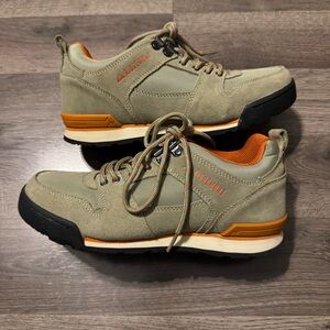 Ridgemont Outfitters Monty Lo Lace Up Hiking Boots Army Green Men's 7.5 Womens 9